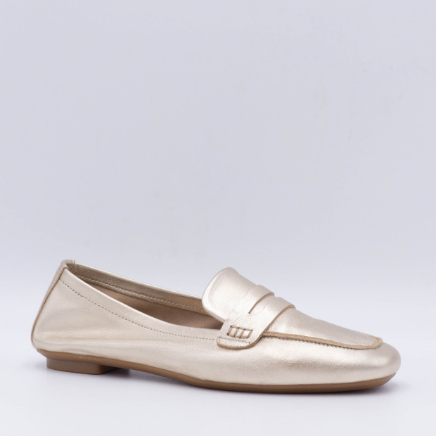 Mocassins dorés Reqins