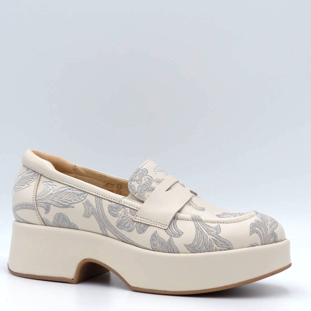 Mocassin femme Mocassin Sofwaves blanc